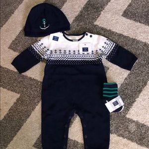 NWT Janie and Jack outfit and accessories